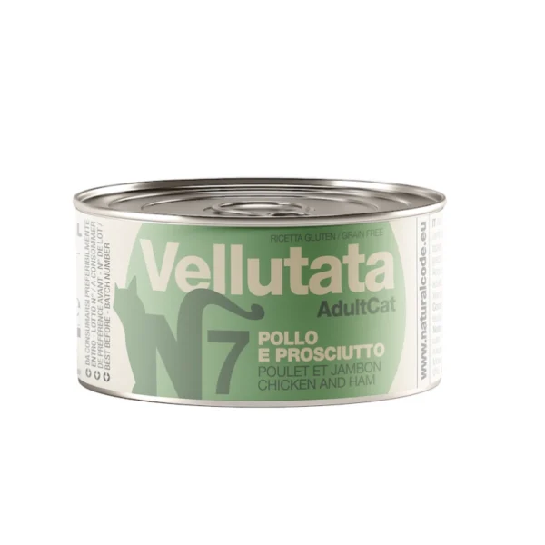 Natural code vellutata pollo e prosciutto