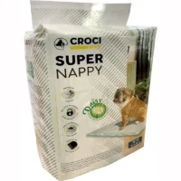 Tappetini igenici Super Nappy Daisy profumati e assorbenti 57x54 (pezzi 30)