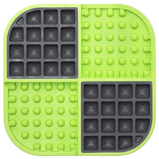 Tappetino per l'alimentazione LickiMat Slomo, 20x20 cm