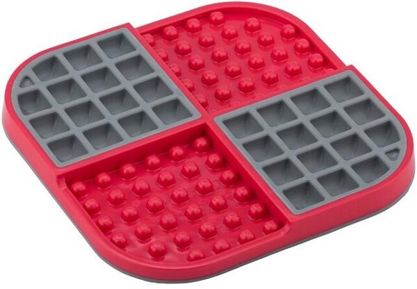 Tappetino per l'alimentazione LickiMat Slomo, 20x20 cm