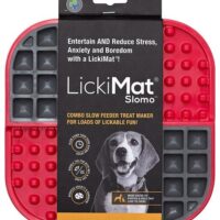 Tappetino per l'alimentazione LickiMat Slomo, 20x20 cm