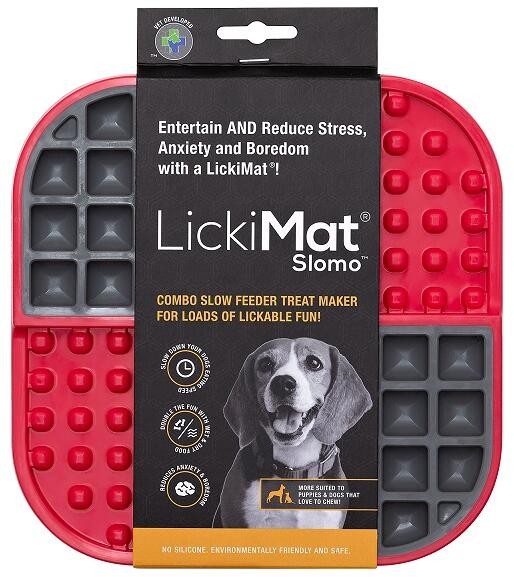 Tappetino per l'alimentazione LickiMat Slomo, 20x20 cm