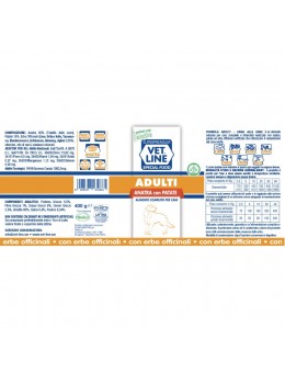 Adulto Anatra e Patate gr 400